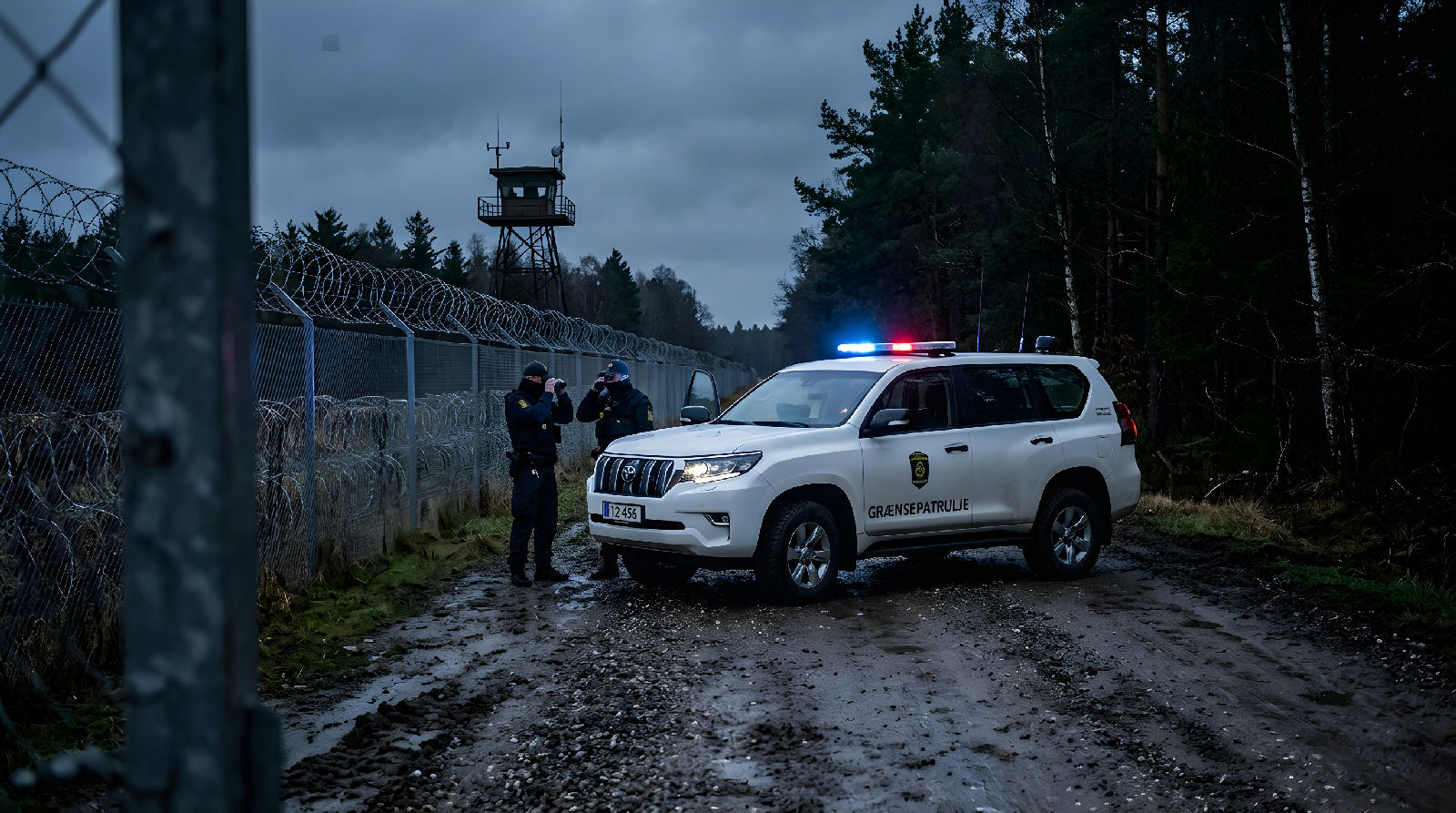 Polen afværger direkte trussel på grænsen til Ukraine