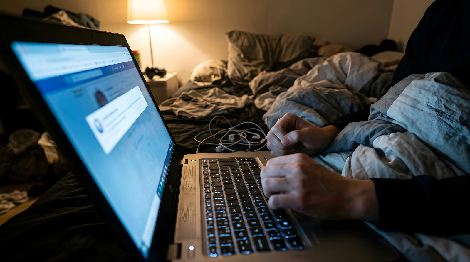 Nyt onlinenetværk tvinger børn til selvskade