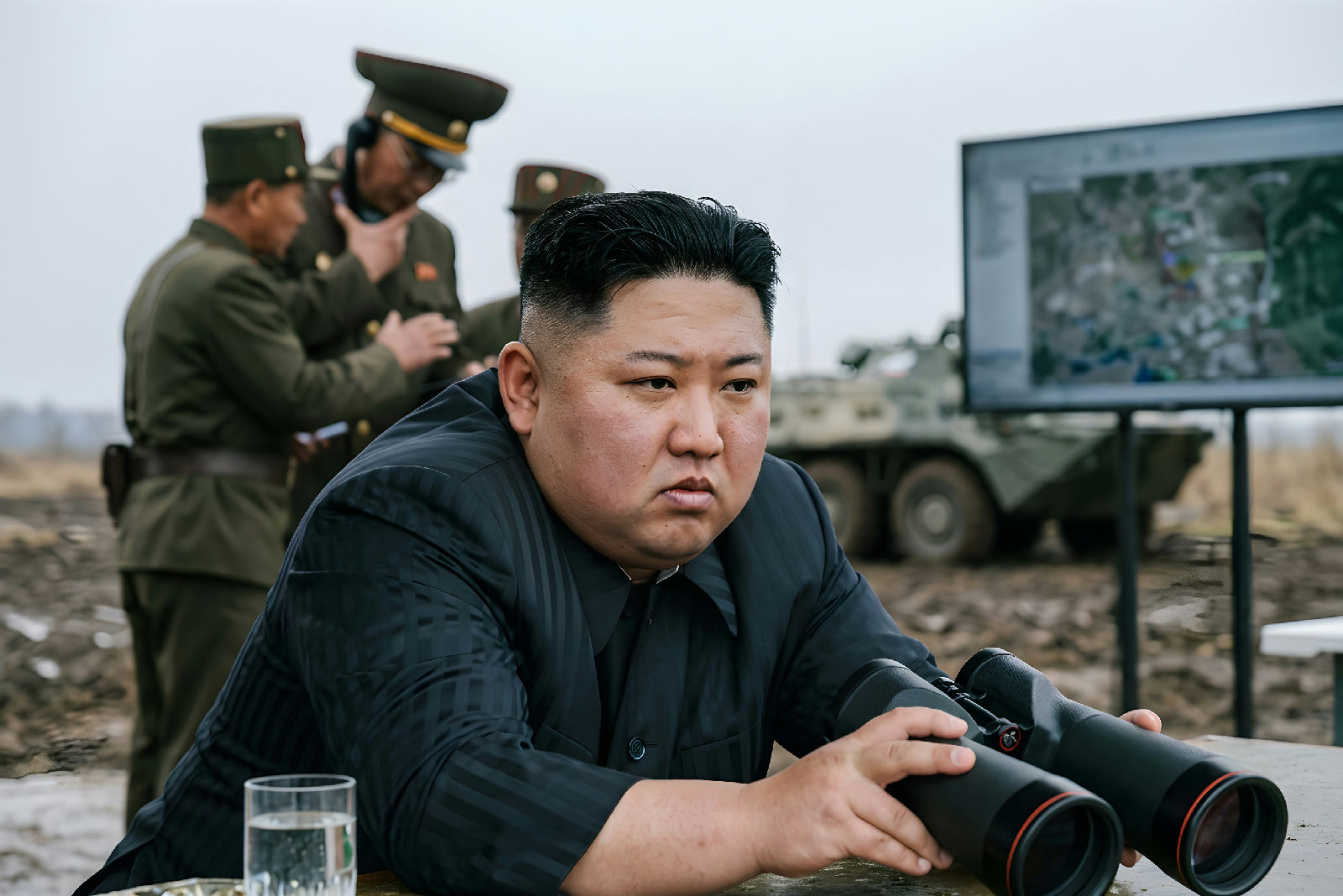 Kim Jong-un hylder nordkoreanske tropper i udlandet
