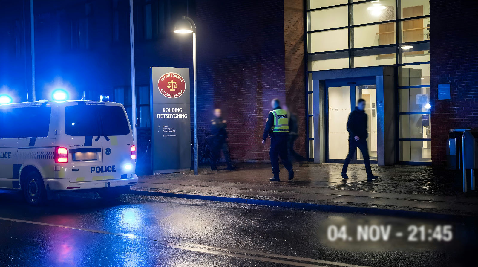En 64-årig mand truede ansatte under retssag i Kolding
