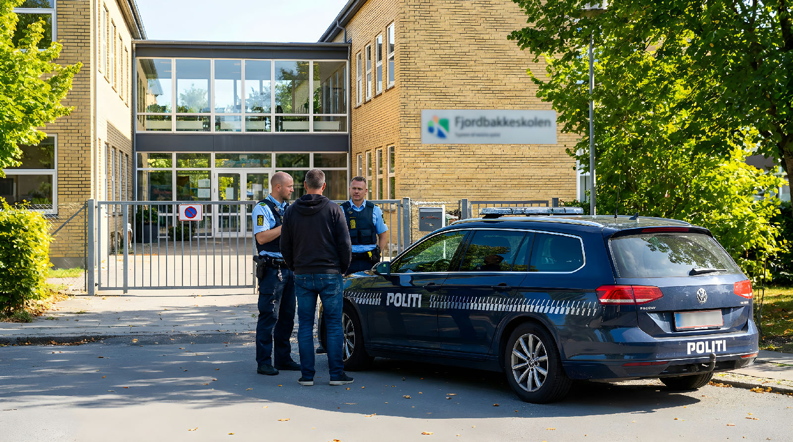 Ung mand løsladt efter frygt for angreb mod skole