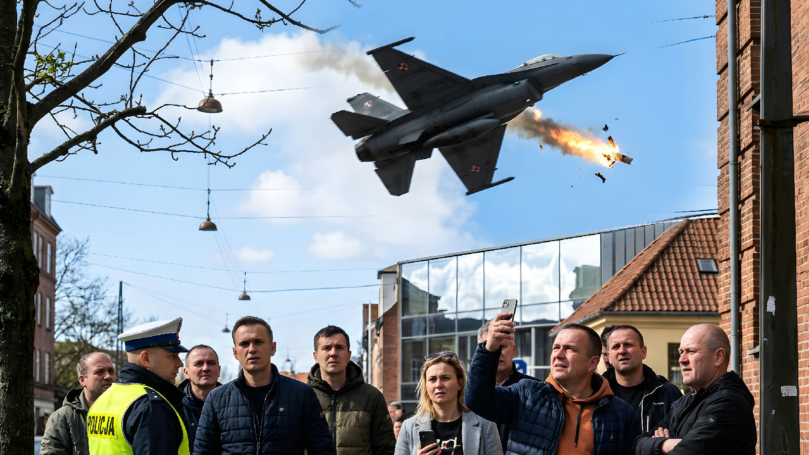 Russiske jetdroner udløser luftalarm i Polen